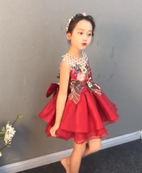 7岁中德混血模特Anna神速拍照爆红 一秒一个pose时薪超千元