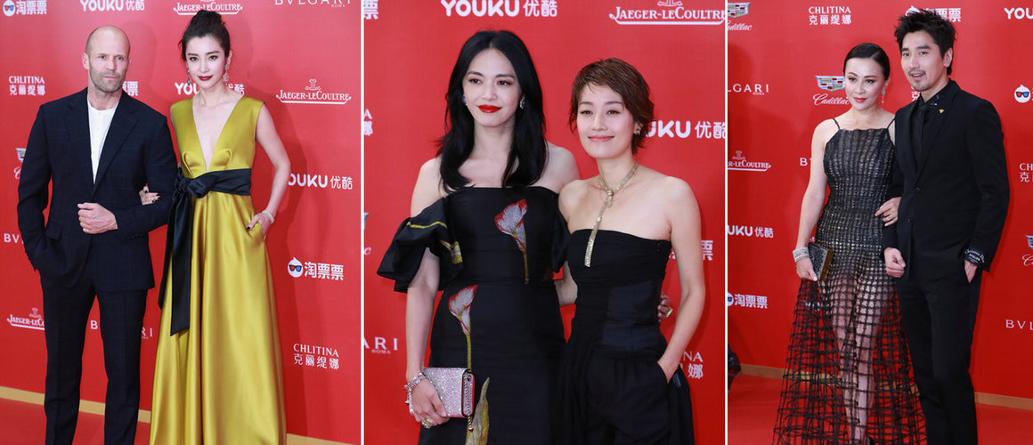 上海国际电影节红毯秀场直击 除半个娱乐圈外杰森斯坦森拖鞋成时尚焦点