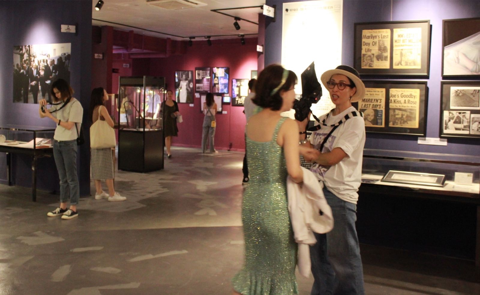 “玛丽莲·梦露全球巡展亚洲站”主题展览在Yealife艺术空间启幕