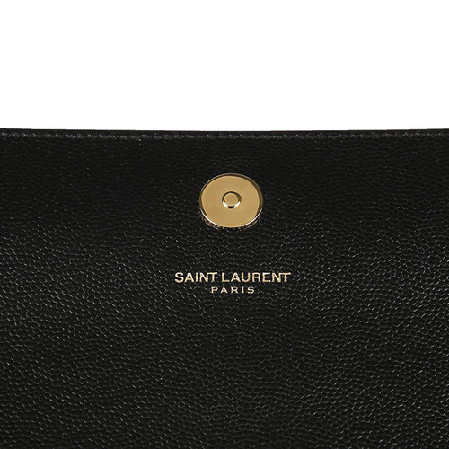 Yves saint Laurent/圣罗兰 YSL LOGO牛皮革女士手拿包 400409BOW0J