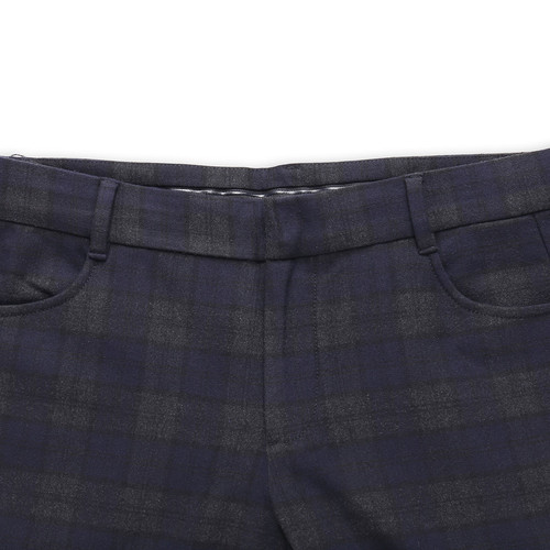 VERRI/VERRI 男士裤子- 拼接款蓝色针织裤