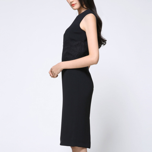 Dolce&Gabbana/杜嘉班纳连衣裙-女士黑色粘纤经典连衣裙