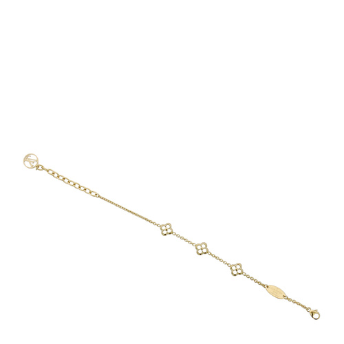 Louis Vuitton/路易威登 女士Flower Full系列金色手链