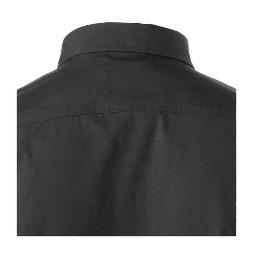 BURBERRY/博柏利 男士衬衫 纯棉格纹贴布装饰领男士商务长袖衬衫