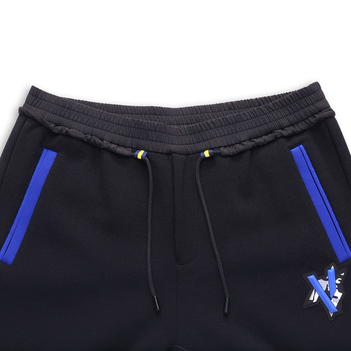 VERRI/VERRI 男士系带运动针织裤-男士裤子
