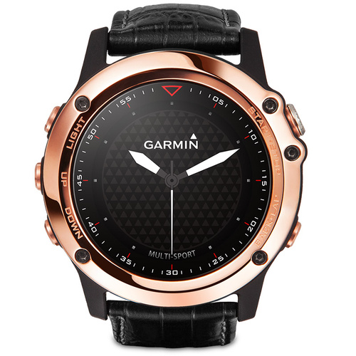 Garmin/佳明fenix3飞耐时3玫瑰金GPS户外跑步运动登山手表游泳腕表